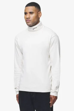 Pegador Bute Turtle Neck Longsleeve Vintage Washed Angels Cream