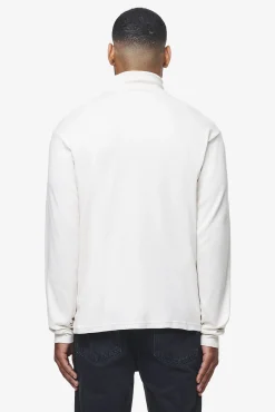 Pegador Bute Turtle Neck Longsleeve Vintage Washed Angels Cream