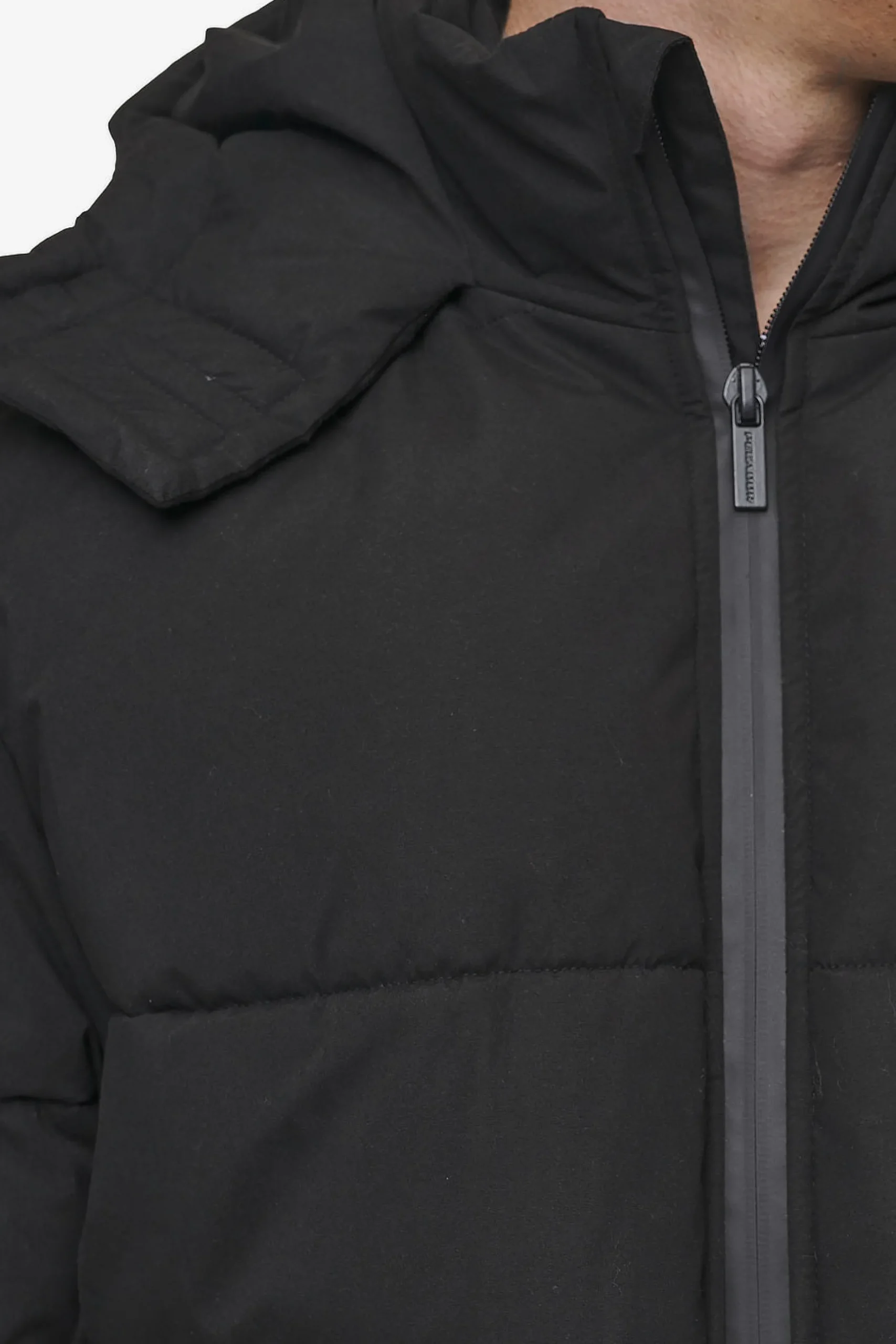 Pegador Carvel Water-Reactive Logo Puffer Jacket Black