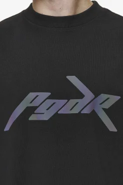Pegador Carver Boxy Tee Washed Black
