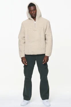Pegador Clare Teddy Half Zip Hoodie