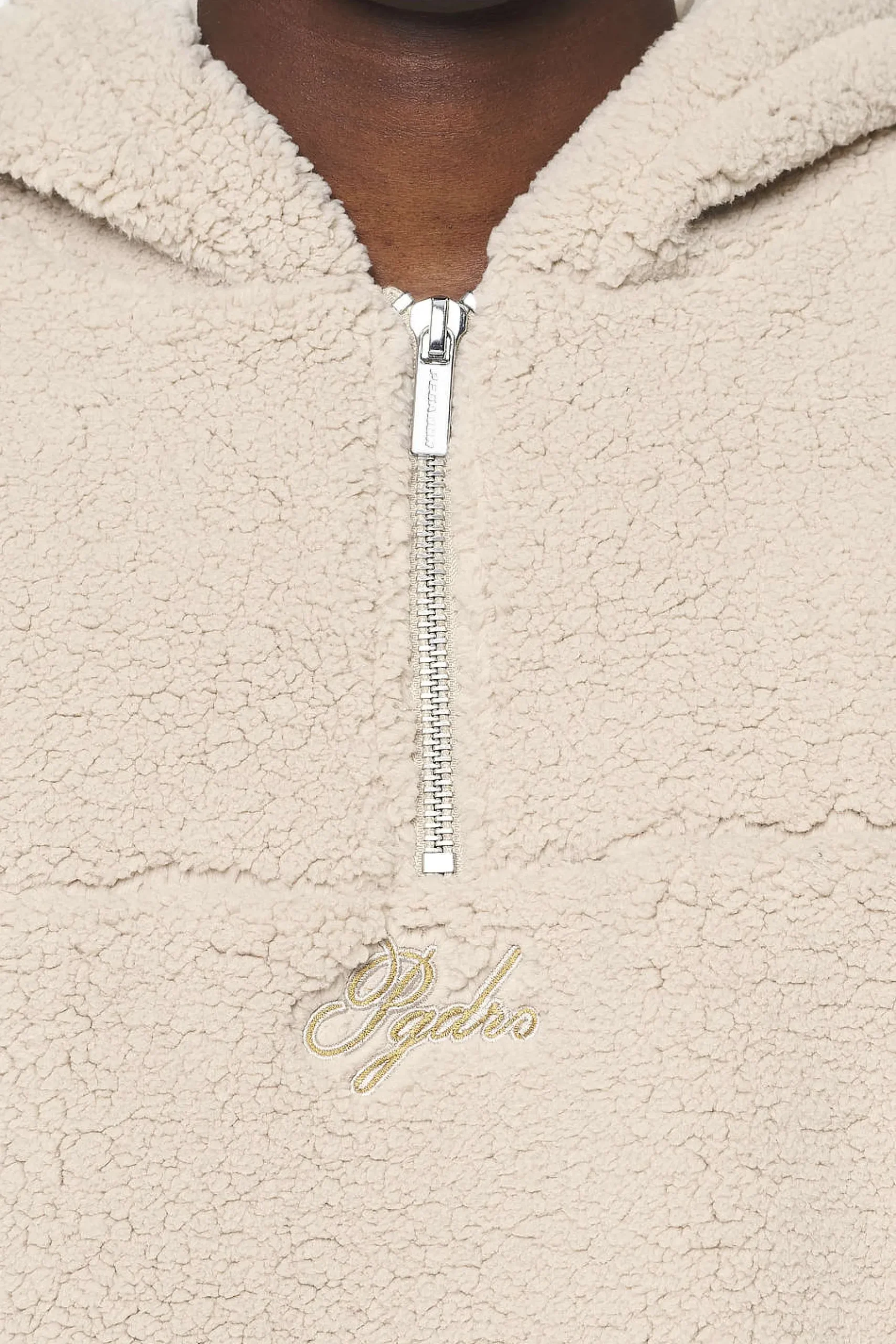 Pegador Clare Teddy Half Zip Hoodie