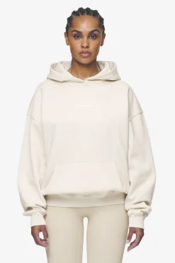 Pegador Clarita Logo Oversized Hoodie White Gum