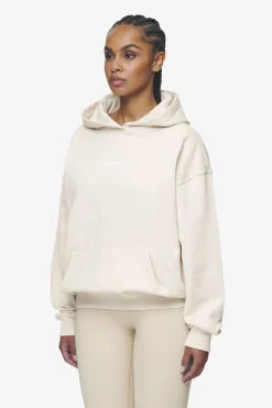Pegador Clarita Logo Oversized Hoodie White Gum