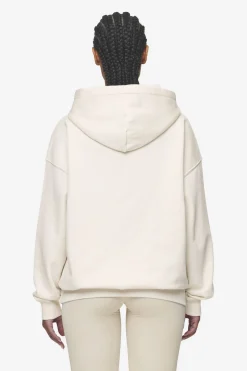 Pegador Clarita Logo Oversized Hoodie White Gum