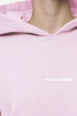 Pegador Clarita Logo Oversized Hoodie White Gum