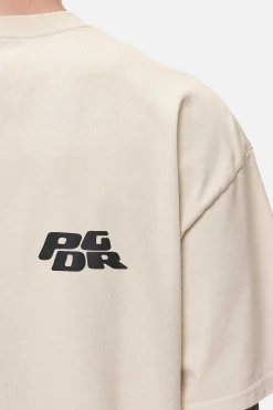 Pegador Clayson Boxy Tee Washed Desert Sand