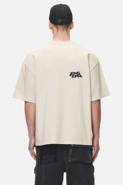 Pegador Clayson Boxy Tee Washed Desert Sand