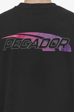 Pegador Clayton Oversized Tee Washed Black
