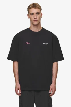 Pegador Clayton Oversized Tee Washed Black