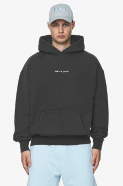 Pegador Colne Logo Oversized Hoodie Baby Blue