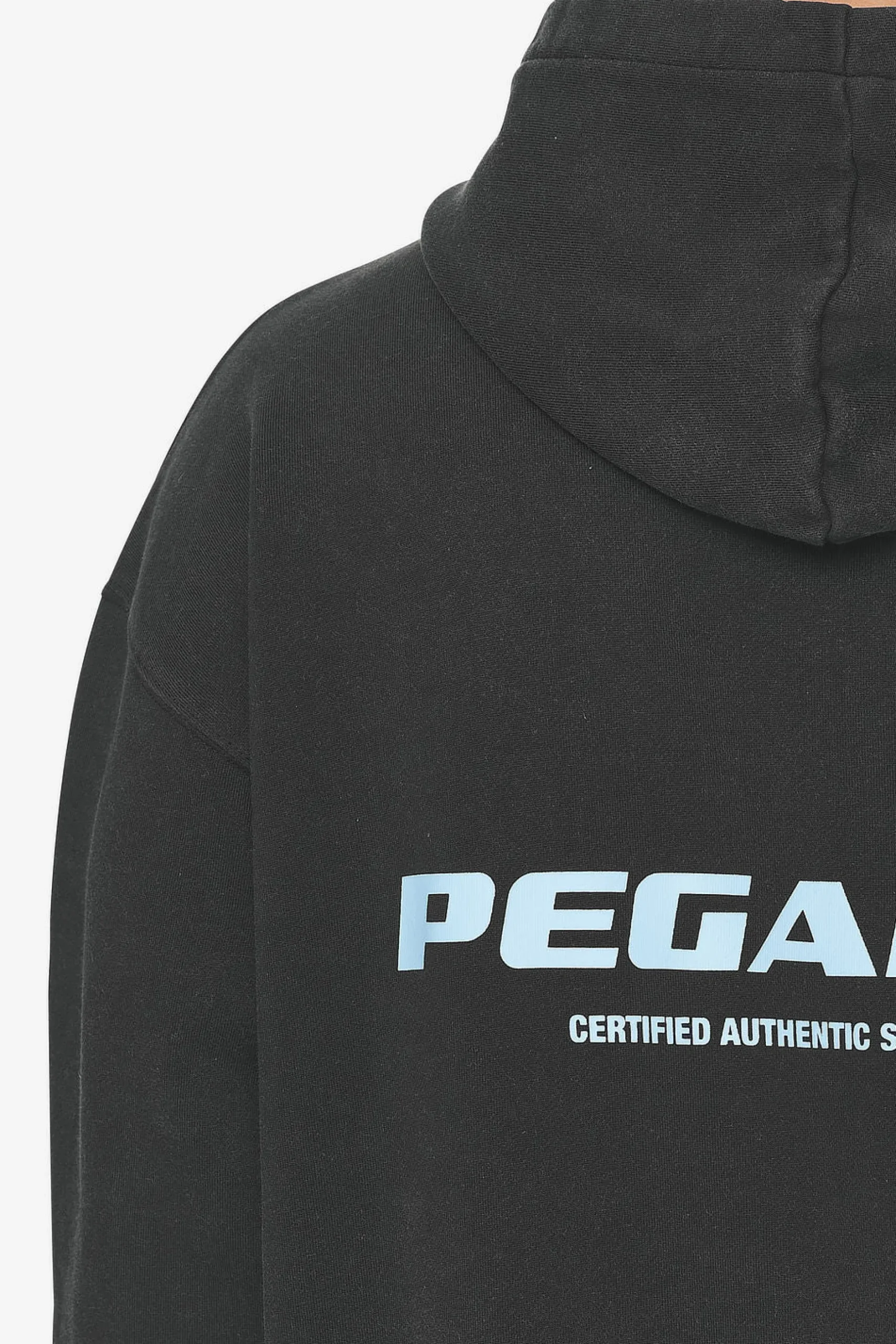Pegador Colne Logo Oversized Hoodie Baby Blue