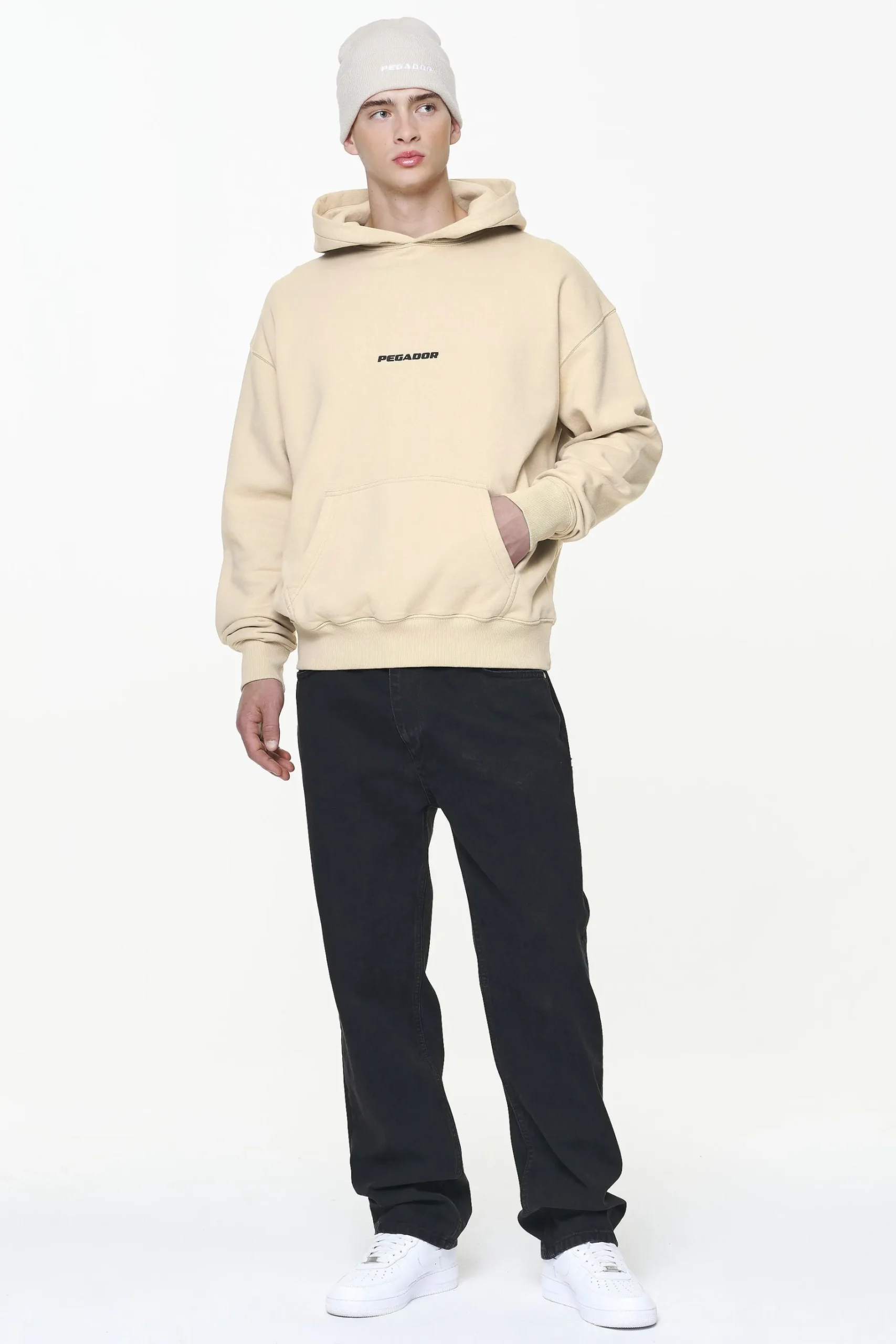 Pegador Colne Logo Oversized Hoodie