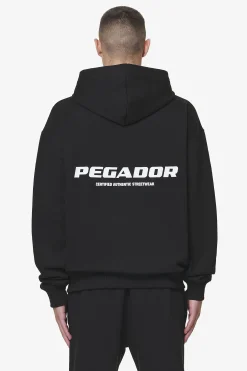 Pegador Colne Logo Oversized Sweat Jacket