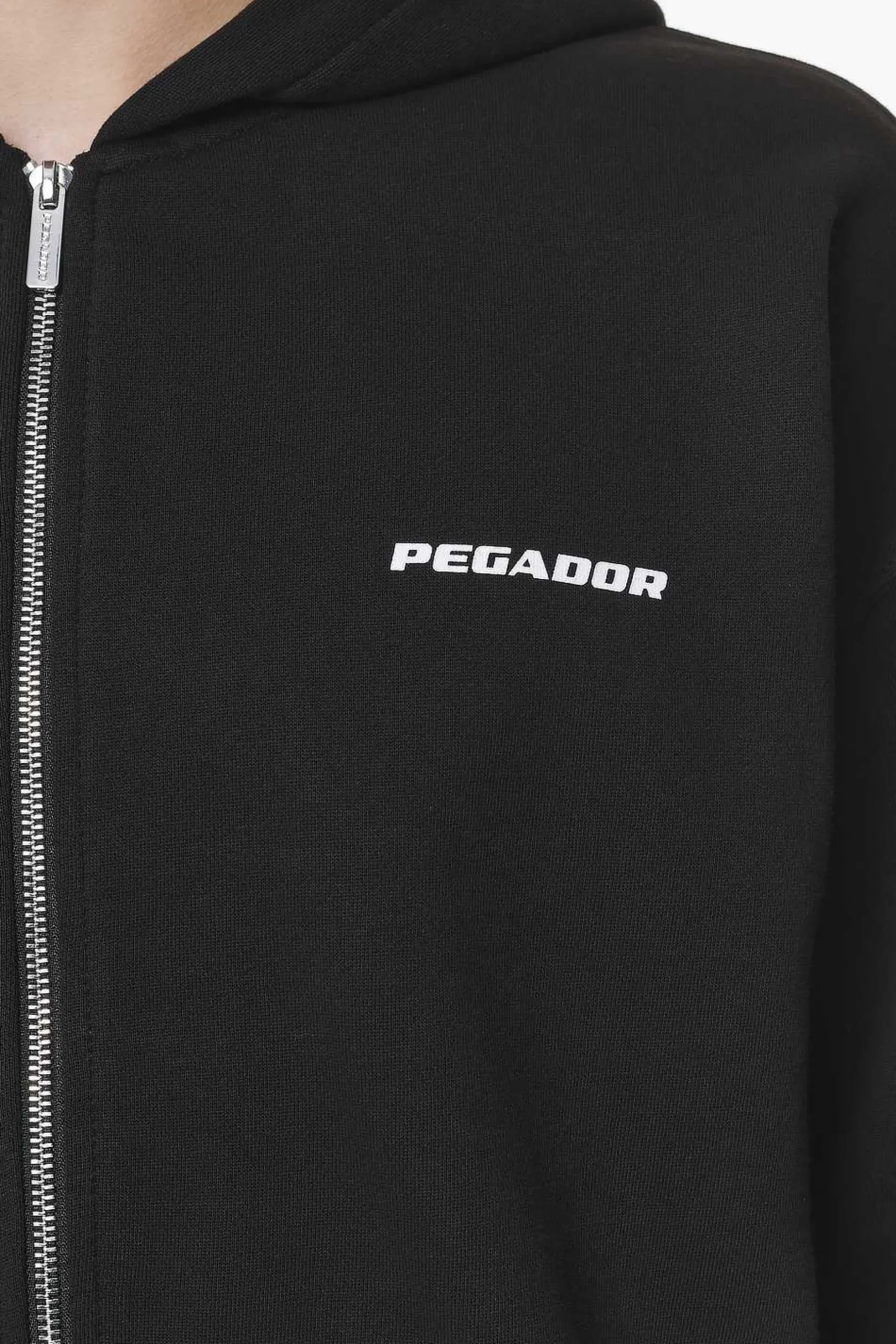 Pegador Colne Logo Oversized Sweat Jacket