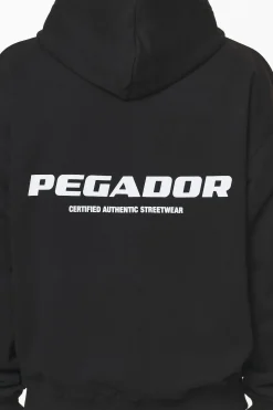 Pegador Colne Logo Oversized Sweat Jacket