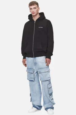 Pegador Colne Logo Oversized Sweat Jacket