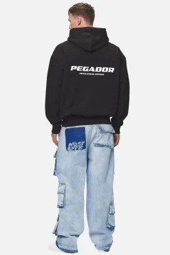 Pegador Colne Logo Oversized Sweat Jacket