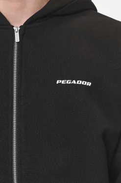 Pegador Colne Logo Oversized Sweat Jacket