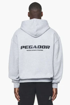 Pegador Colne Logo Oversized Sweat Jacket