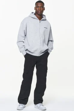 Pegador Colne Logo Oversized Sweat Jacket