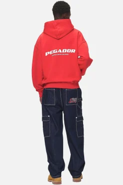 Pegador Colne Logo Oversized Sweat Jacket