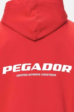 Pegador Colne Logo Oversized Sweat Jacket