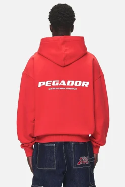Pegador Colne Logo Oversized Sweat Jacket