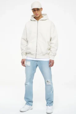 Pegador Colne Logo Oversized Sweat Jacket