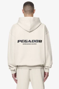 Pegador Colne Logo Oversized Sweat Jacket