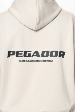 Pegador Colne Logo Oversized Sweat Jacket