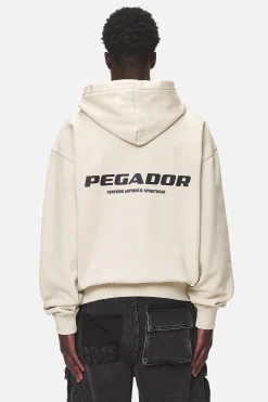 Pegador Colne Logo Oversized Sweat Jacket