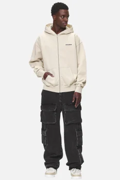 Pegador Colne Logo Oversized Sweat Jacket