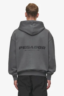 Pegador Colne Logo Oversized Sweat Jacket