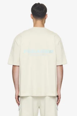Pegador Colne Logo Oversized Tee Baby Blue