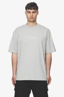 Pegador Colne Logo Oversized Tee Salty Cream