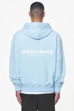 Pegador Colne Terry Logo Oversized Sweat Jacket