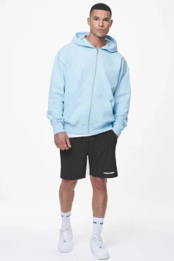 Pegador Colne Terry Logo Oversized Sweat Jacket