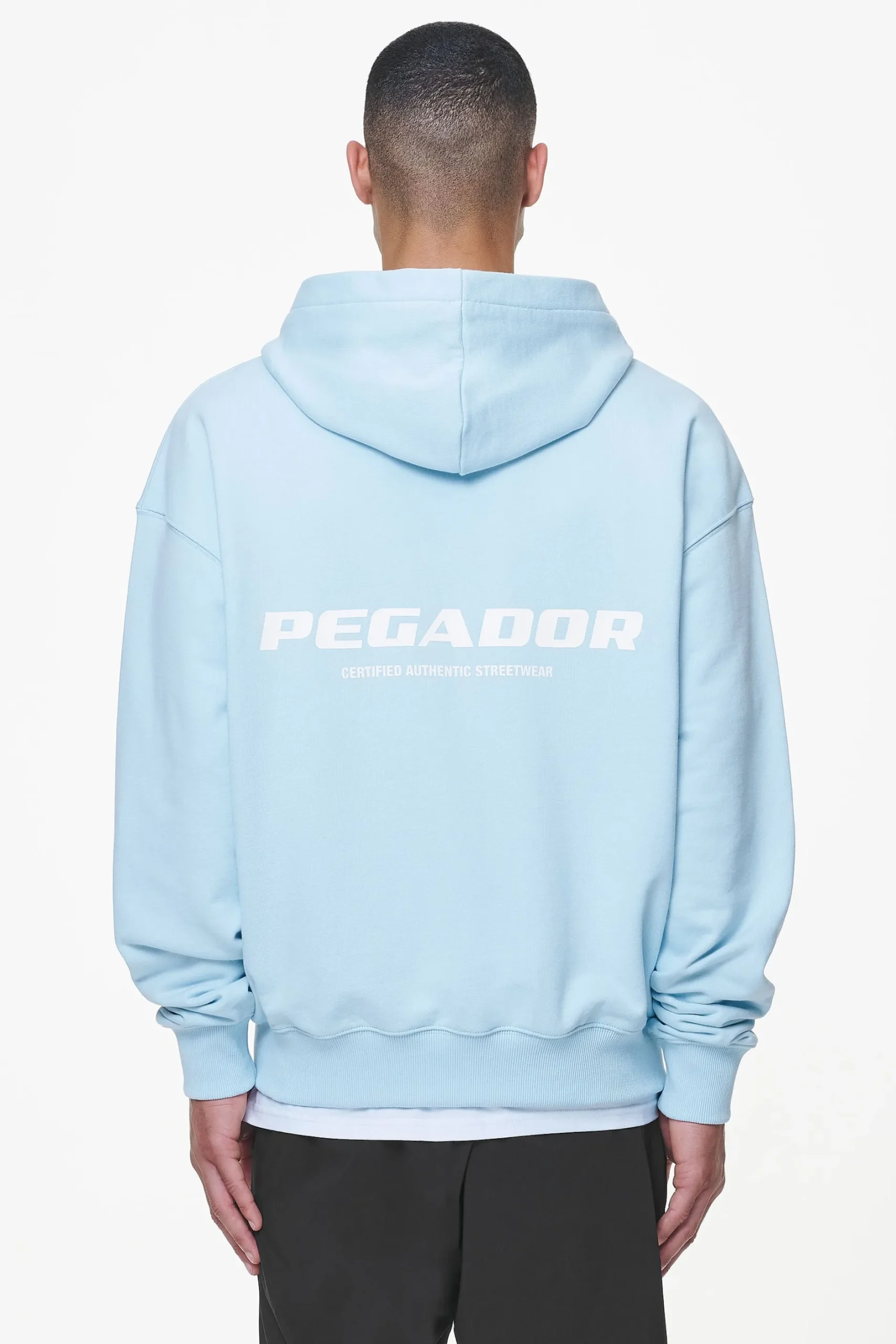 Pegador Colne Terry Logo Oversized Sweat Jacket