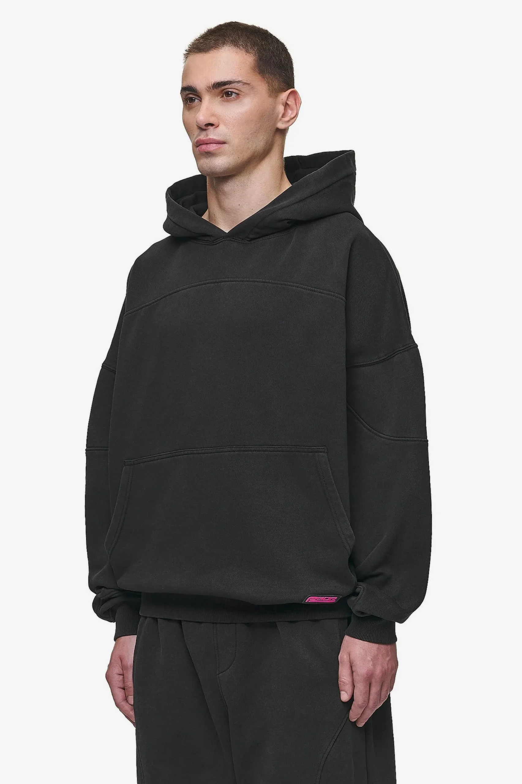 Pegador Conven Boxy Hoodie Vintage Black