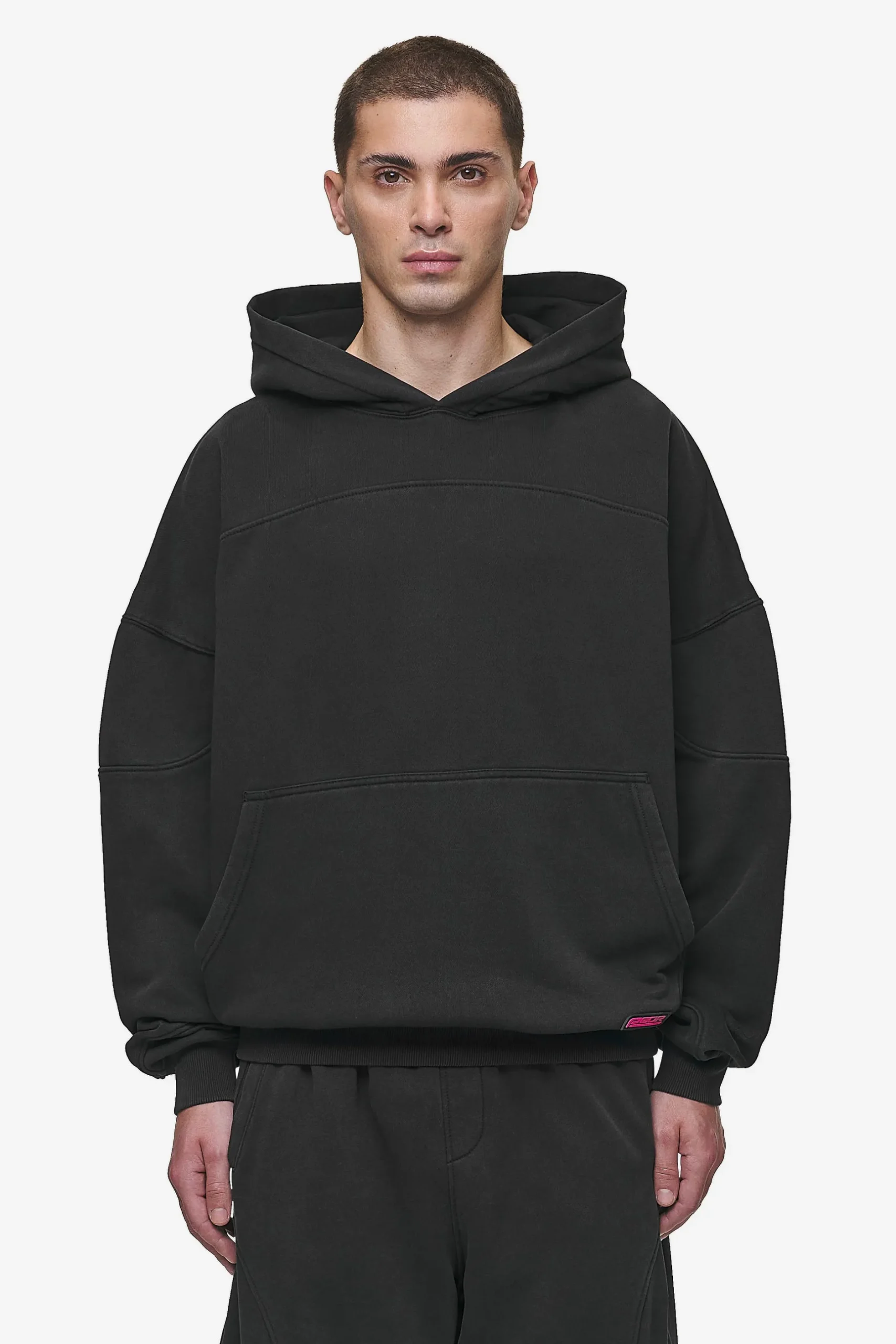 Pegador Conven Boxy Hoodie Vintage Black