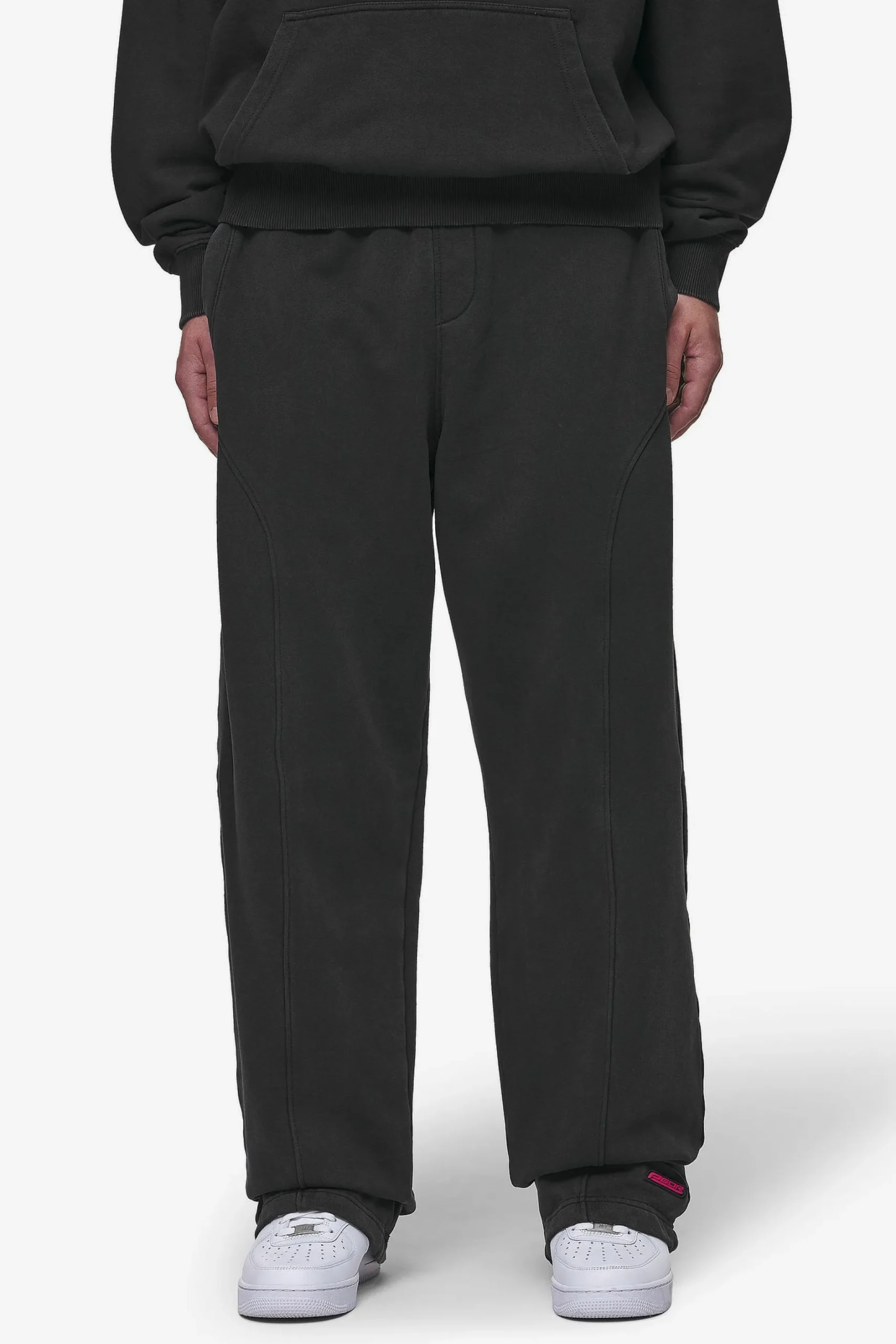 Pegador Conven Loose Sweat Pants Vintage Black