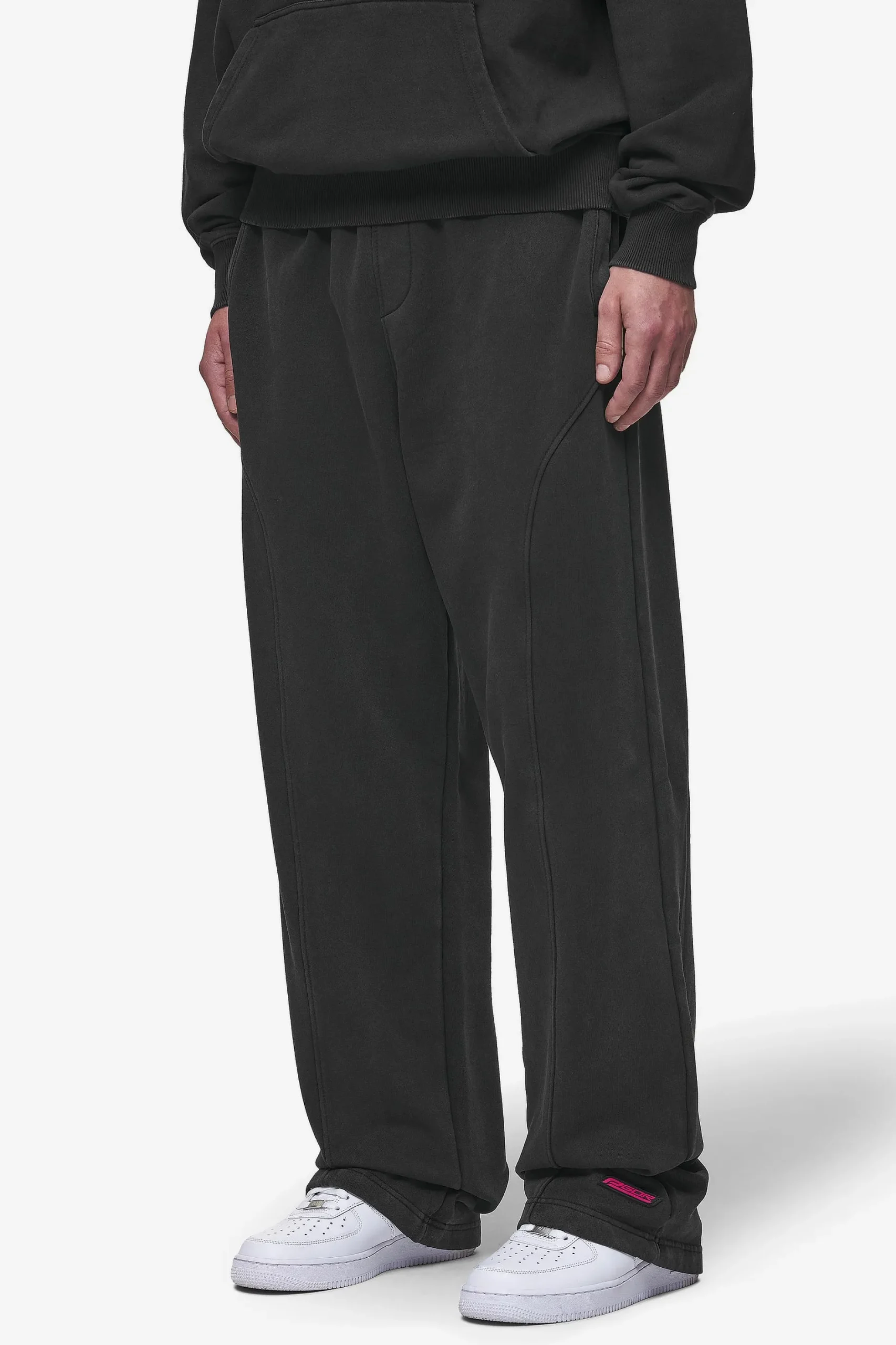 Pegador Conven Loose Sweat Pants Vintage Black