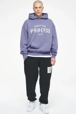 Pegador Cordova Oversized Hoodie Vintage Washed Magic Violet