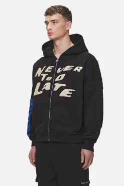 Pegador Corey Terry Boxy Sweat Jacket Washed Black