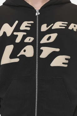 Pegador Corey Terry Boxy Sweat Jacket Washed Black