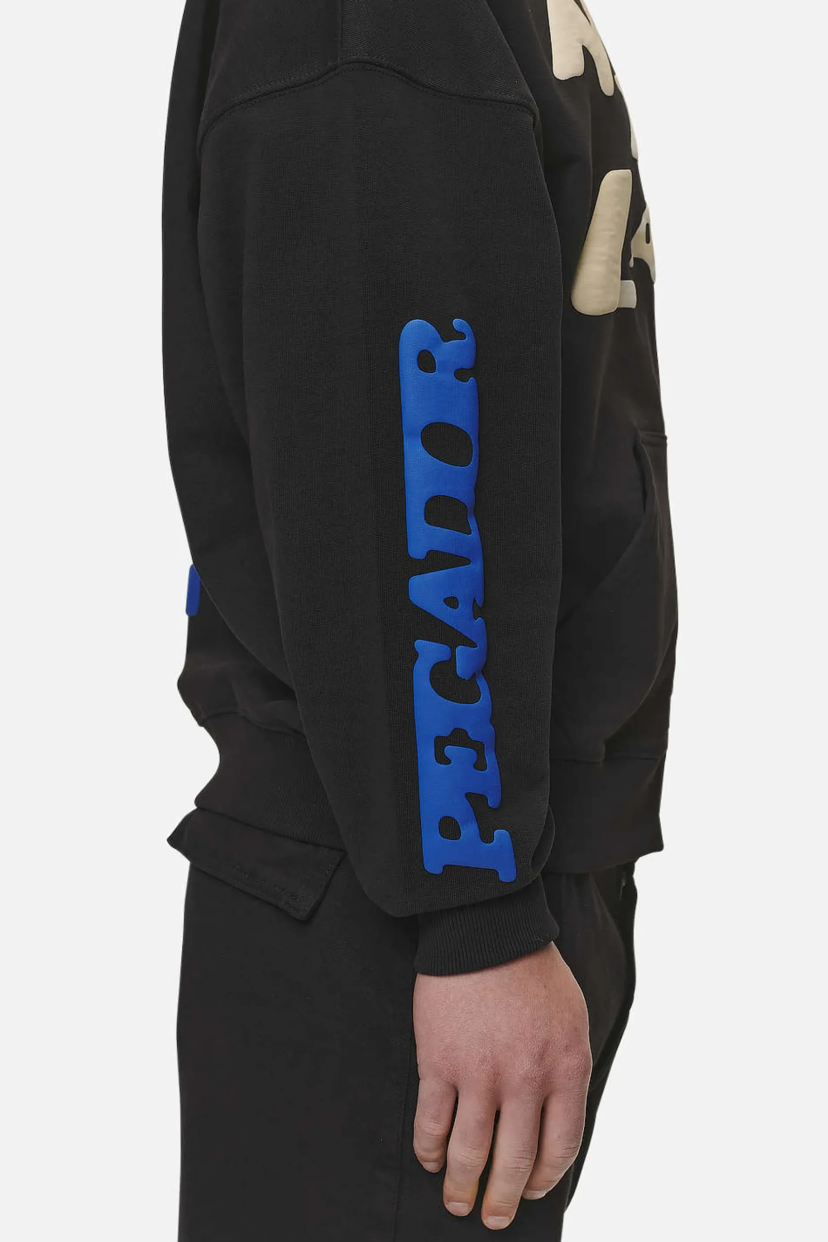 Pegador Corey Terry Boxy Sweat Jacket Washed Black