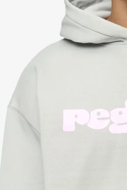 Pegador Cosmo Oversized Hoodie Washed Pearl Grey