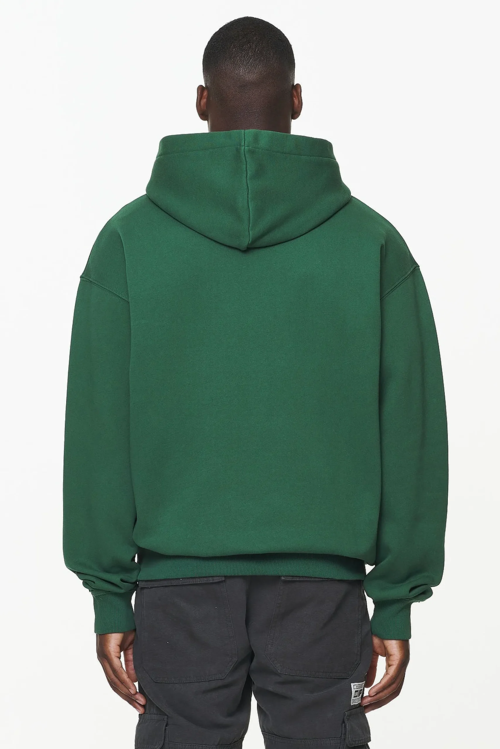 Pegador County Oversized Hoodie Vintage Washed British Green