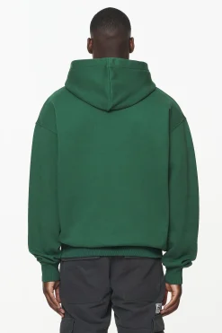 Pegador County Oversized Hoodie Vintage Washed British Green